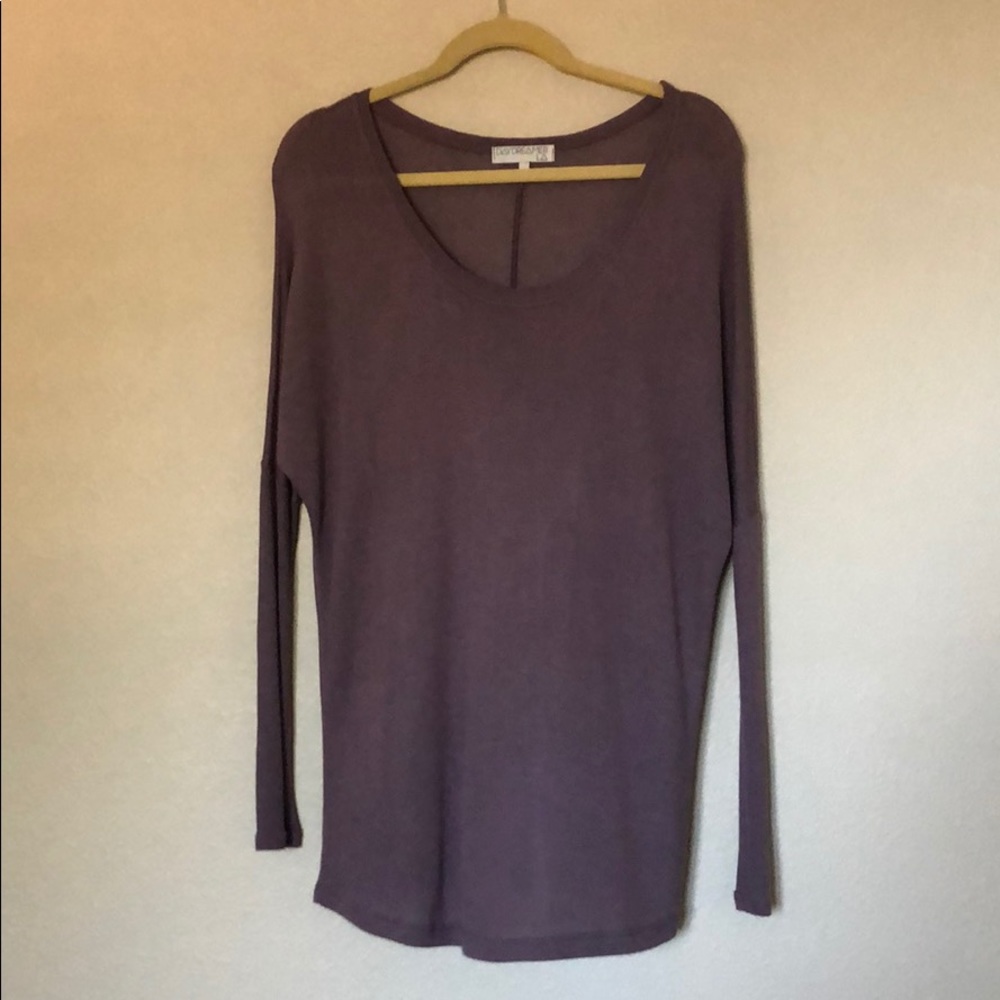 Light Purple Casual Women’s Tee Medium